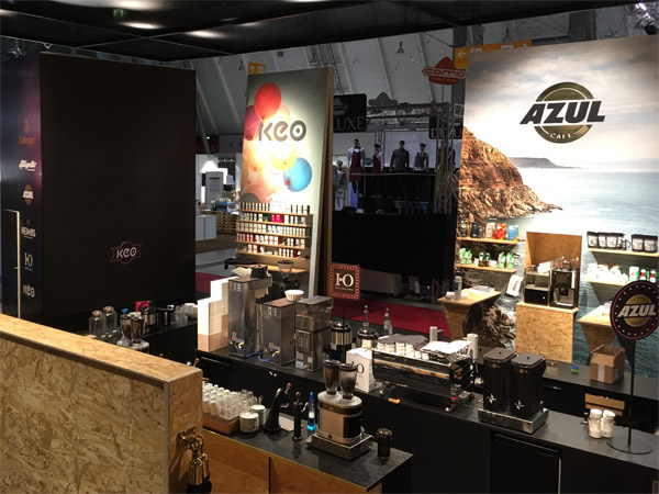 Messestand Loung mit Upcycling Paletten,�beln