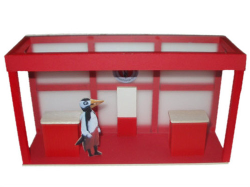 Modell Messestand HS Energy