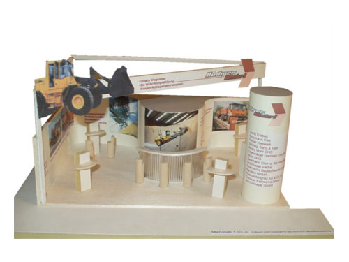 Modell Messestand W�hrl